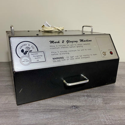 Award & Co Mark 2 Glazing Machine Photoglazing Systems UK Unit No Lamp Very Rare