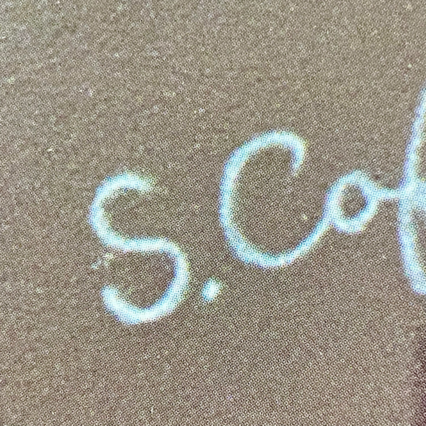 Retro Double Trouble Laurel & Hardy Portrait Print Signed Stuart Coffield Framed