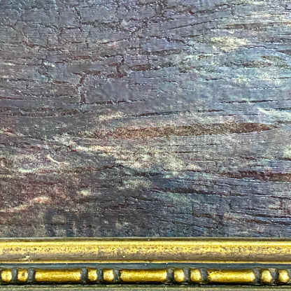 Vintage The Hunt Breakfast Textured Canvas Print After Frank Moss Bennett Framed