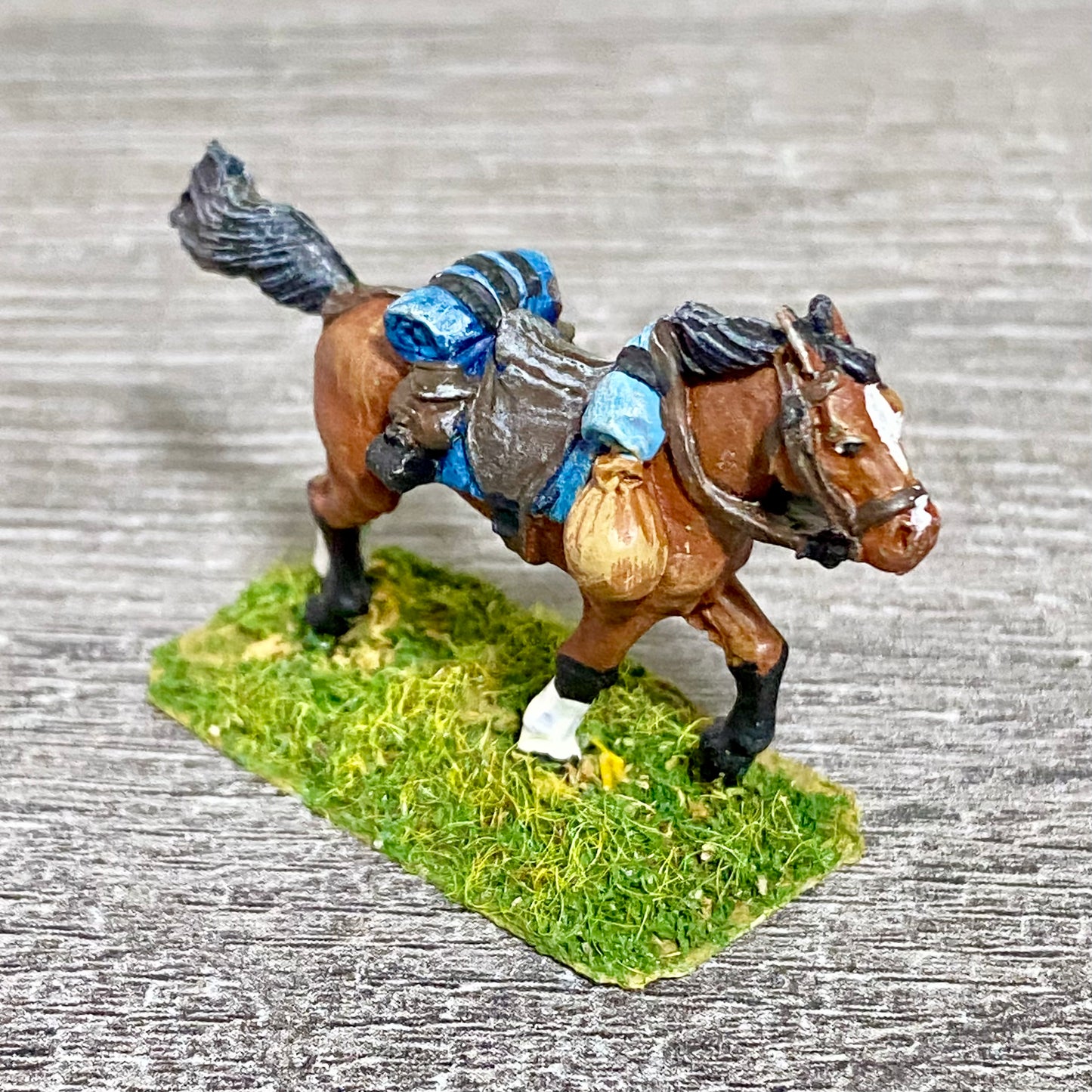 28mm British Artillery Horse Painted Metal Miniatures Zulu War Games 1 Fig #12
