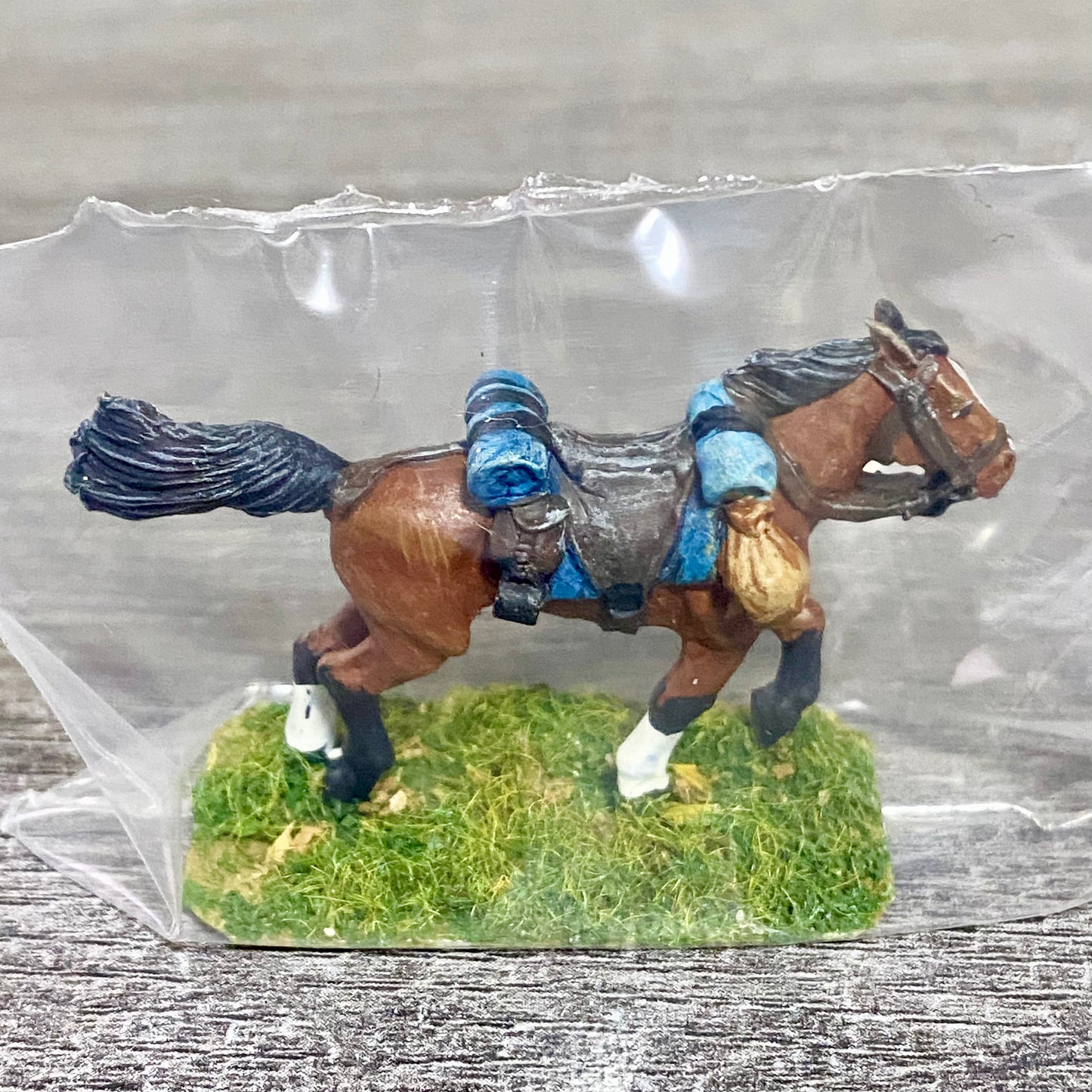 28mm British Artillery Horse Painted Metal Miniatures Zulu War Games 1 Fig #12