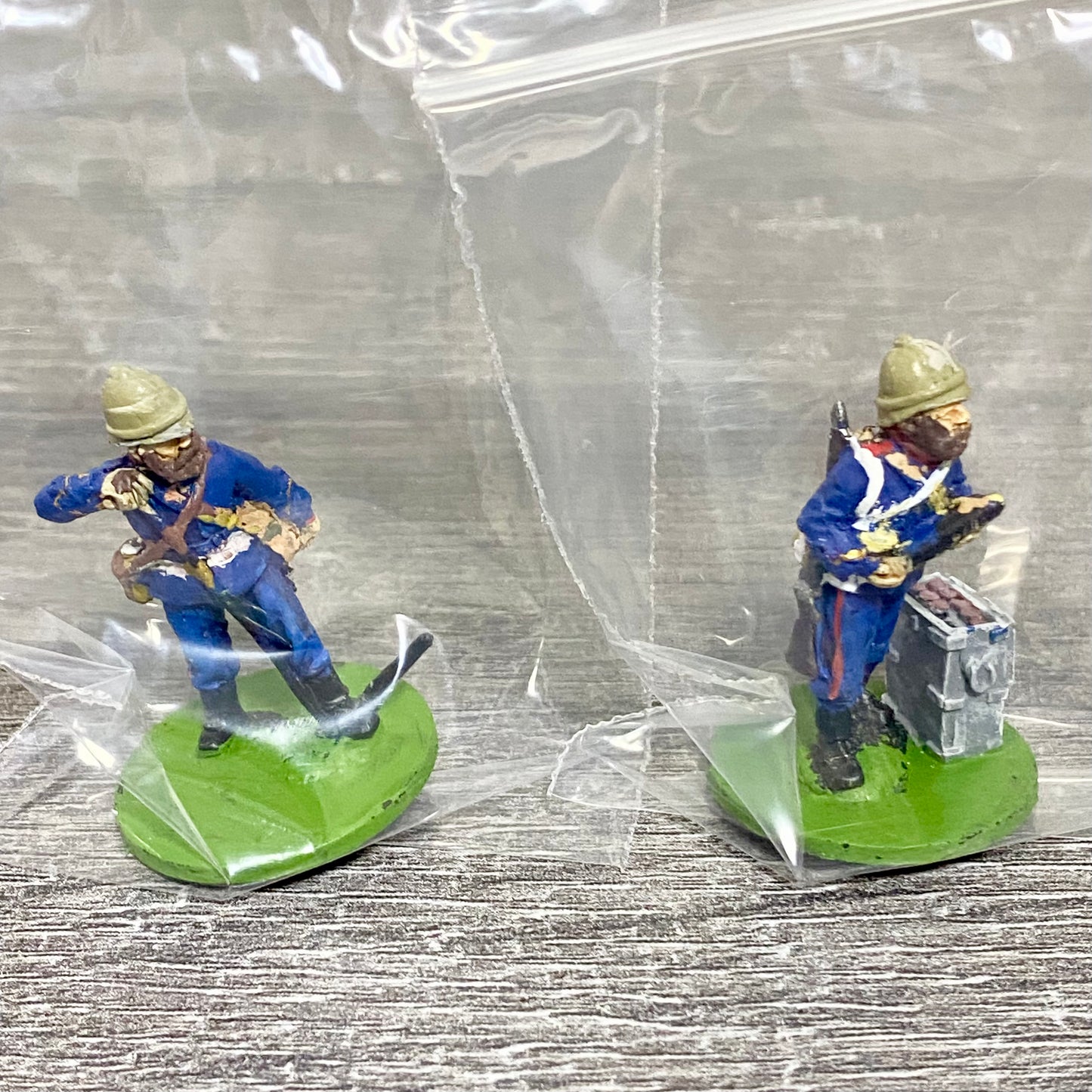 28mm British Artillerymen Painted Metal Miniatures Zulu 1879 War Games 2 Fig #15