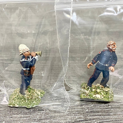 28mm British Artillerymen Painted Metal Miniatures Zulu 1879 War Games 2 Fig #16
