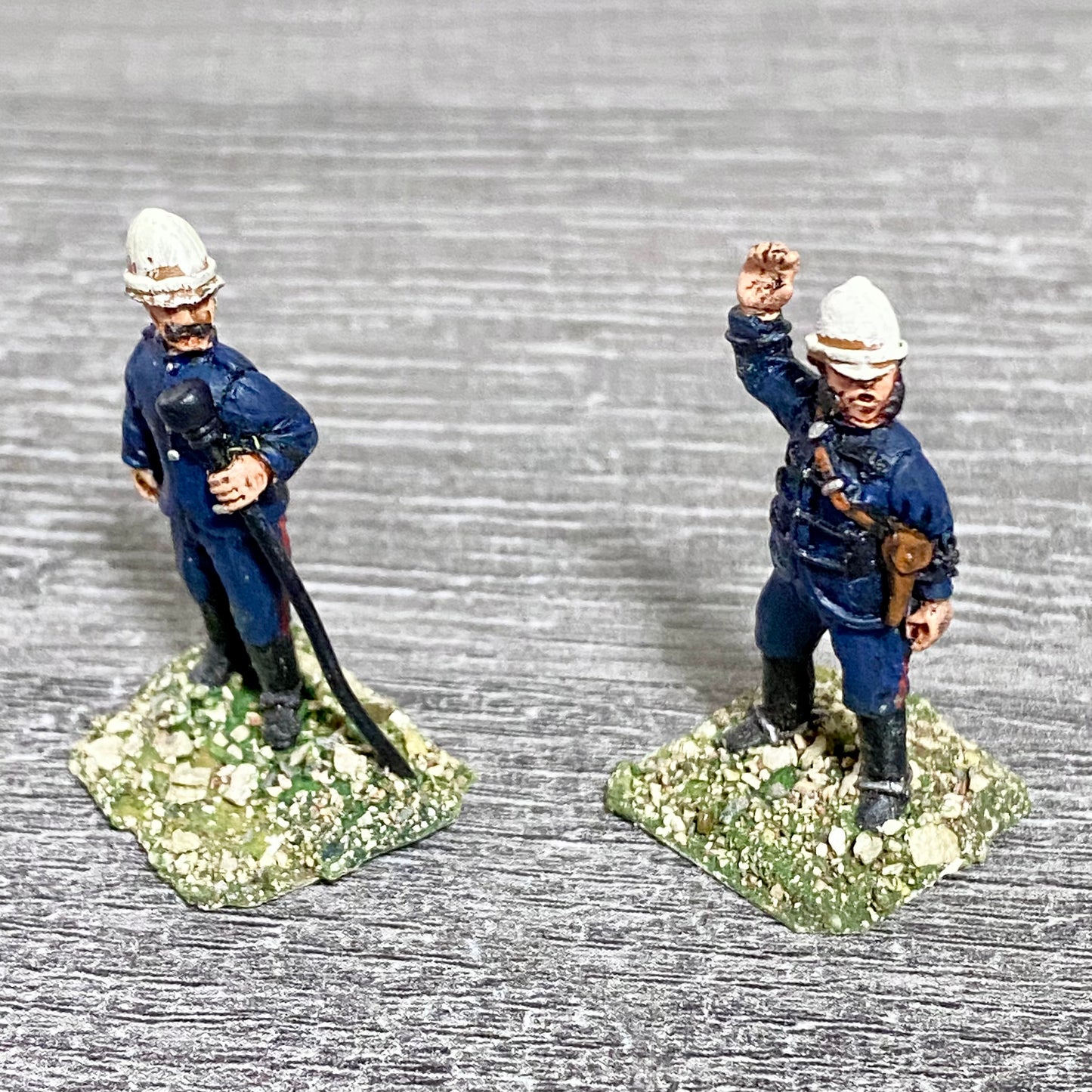 28mm British Artillerymen Painted Metal Miniatures Zulu 1879 War Games 2 Fig #17