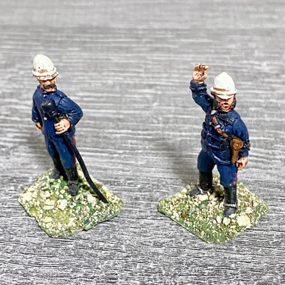 28mm British Artillerymen Painted Metal Miniatures Zulu 1879 War Games 2 Fig #17