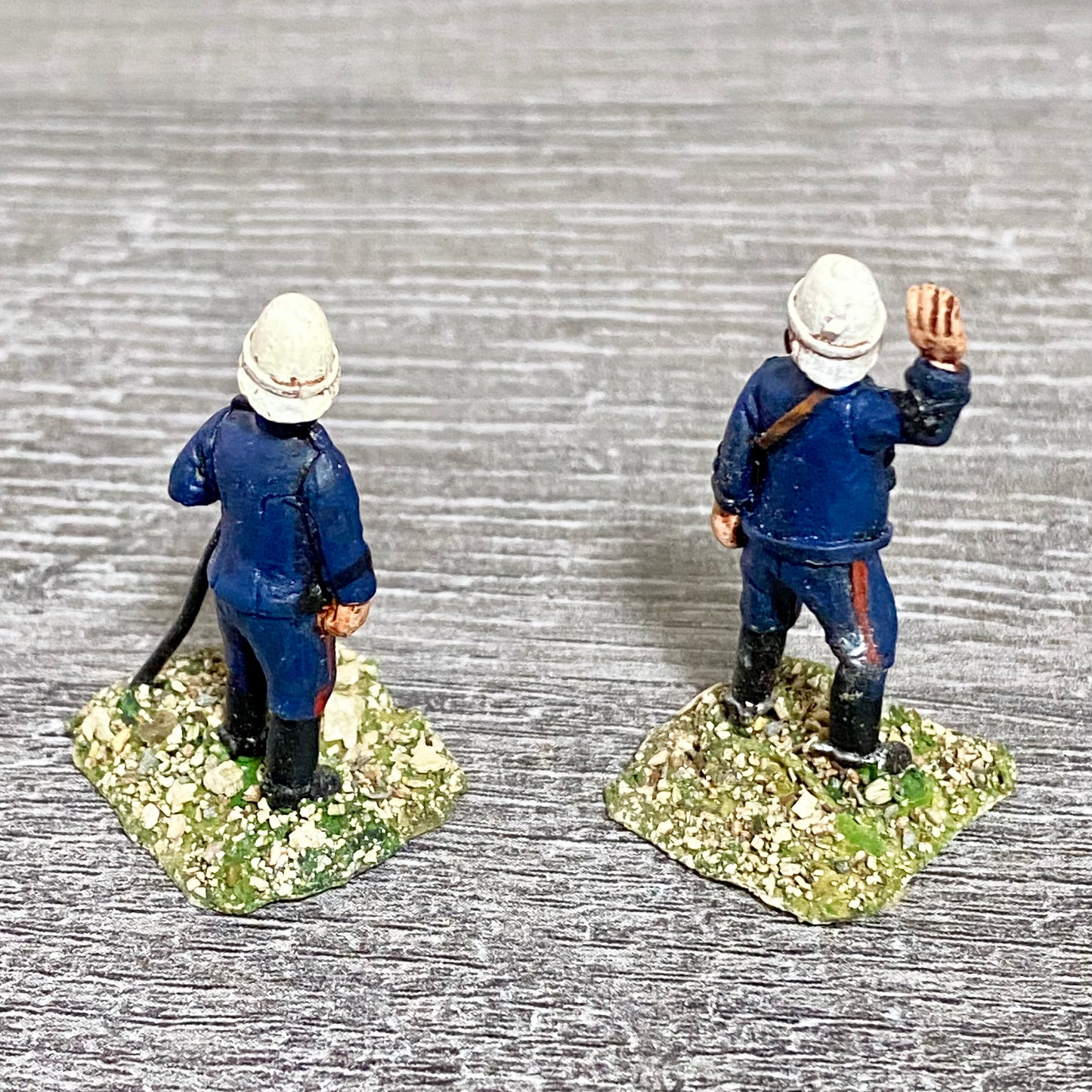 28mm British Artillerymen Painted Metal Miniatures Zulu 1879 War Games 2 Fig #17