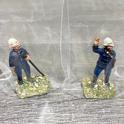28mm British Artillerymen Painted Metal Miniatures Zulu 1879 War Games 2 Fig #17