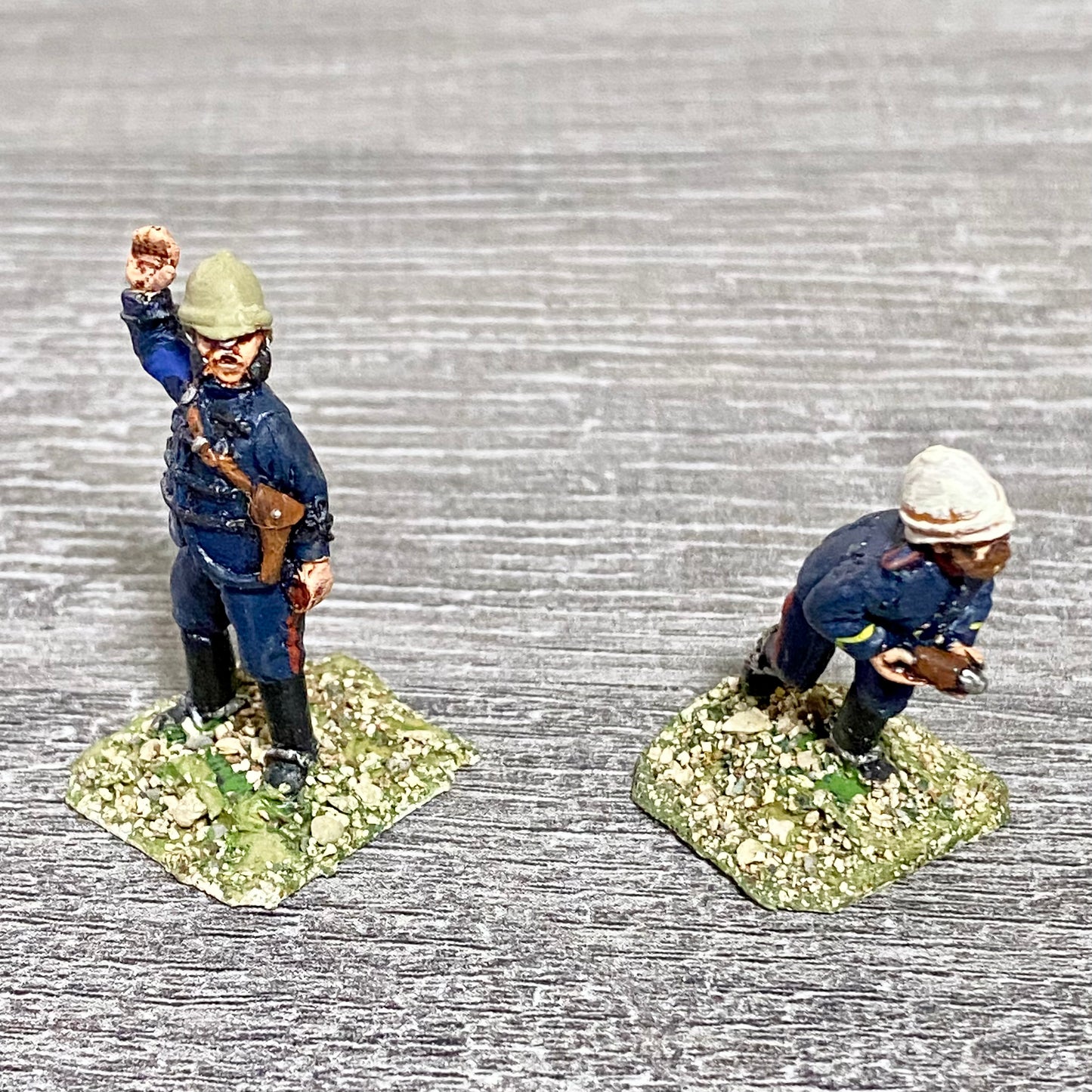 28mm British Artillerymen Painted Metal Miniatures Zulu 1879 War Games 2 Fig #18