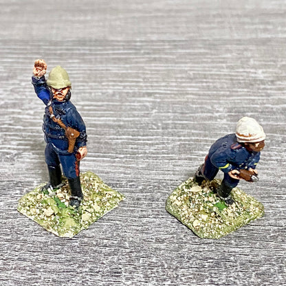 28mm British Artillerymen Painted Metal Miniatures Zulu 1879 War Games 2 Fig #18