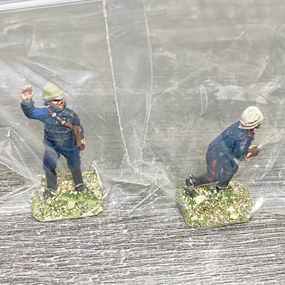 28mm British Artillerymen Painted Metal Miniatures Zulu 1879 War Games 2 Fig #18