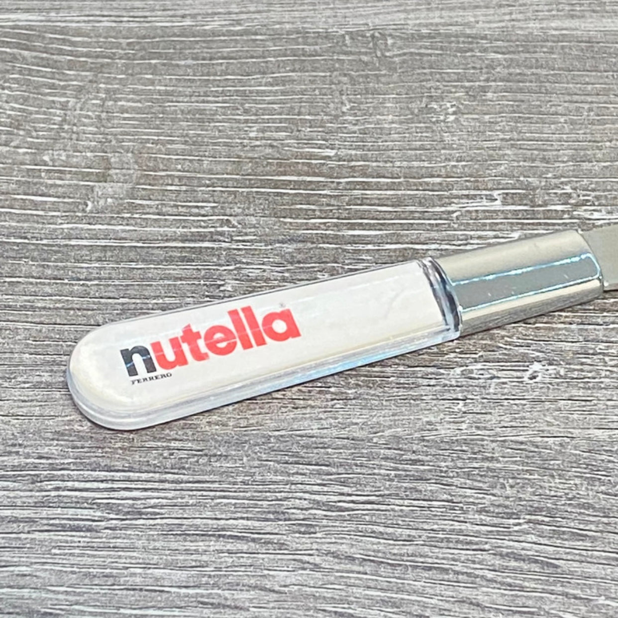 Nutella Ferrero Mini Small Chocolate Spread Spreading Tool Butter Spreader Rare