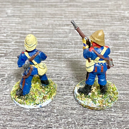 28mm British Artillerymen Painted Metal Miniatures Zulu 1879 War Games 2 Fig #24