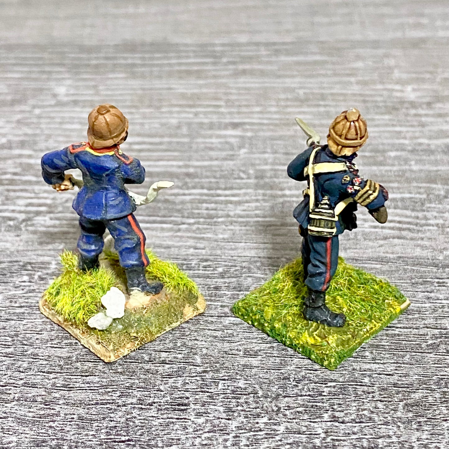 28mm British Artillerymen Painted Metal Miniatures Zulu 1879 War Games 2 Fig #25
