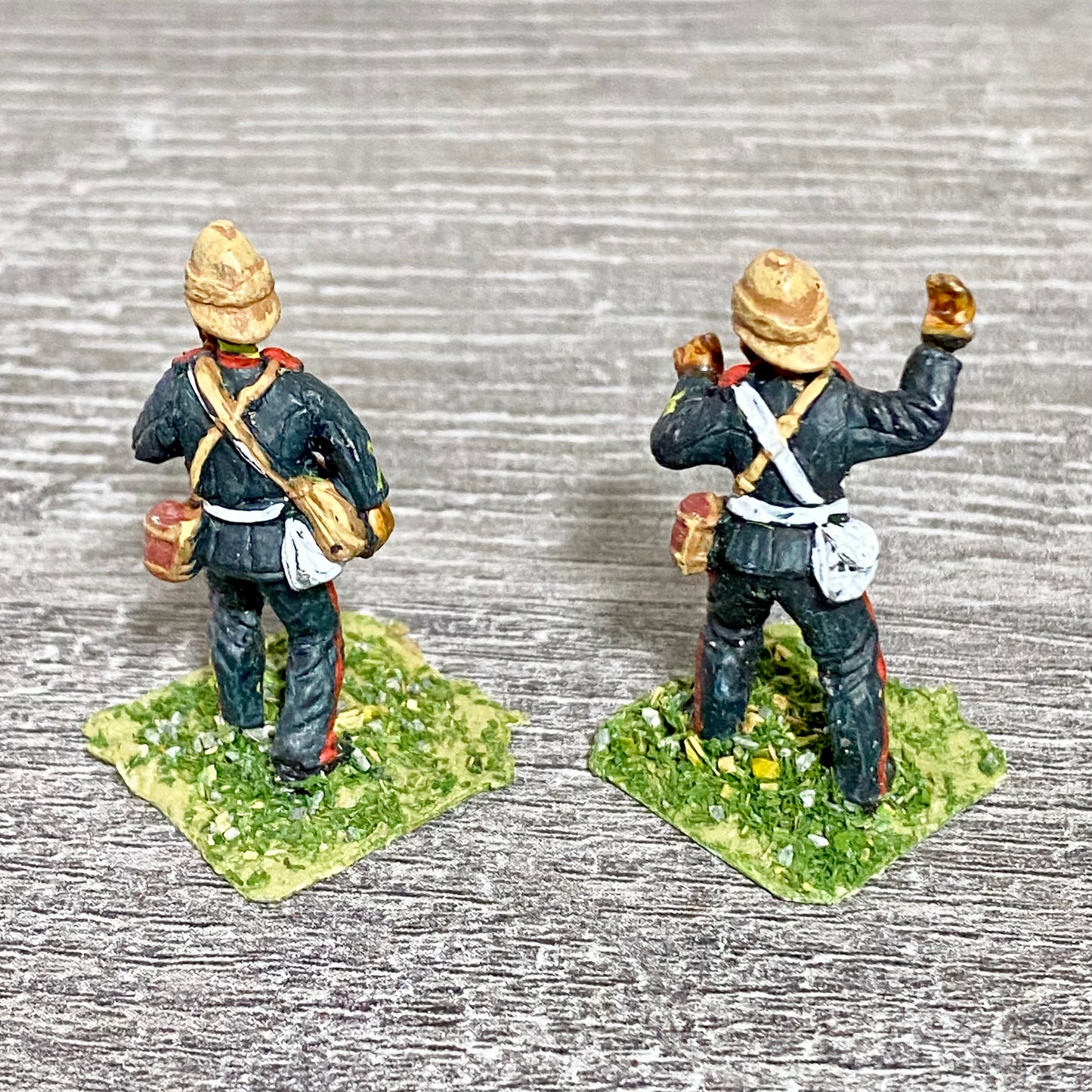 28mm British Artillerymen Painted Metal Miniatures Zulu 1879 War Games 2 Fig #26
