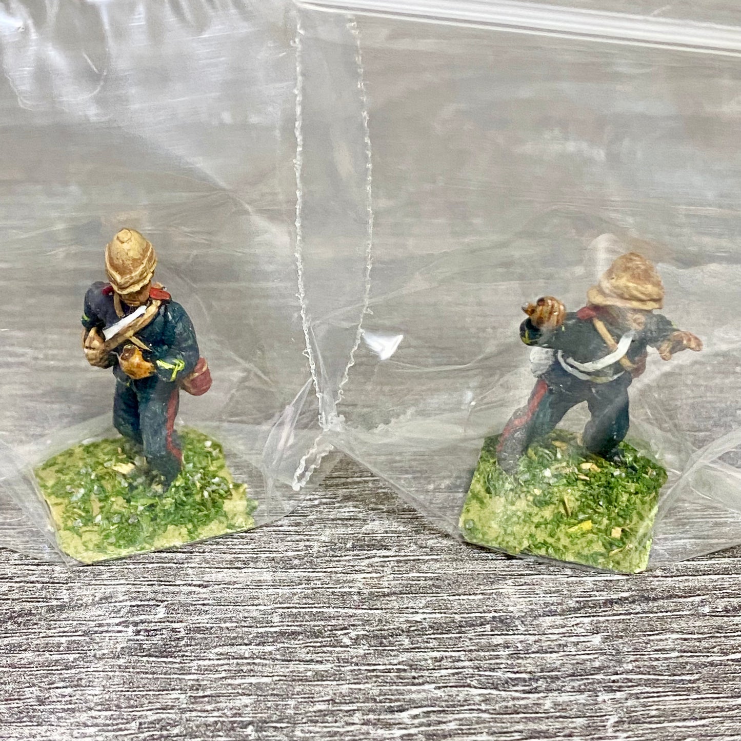 28mm British Artillerymen Painted Metal Miniatures Zulu 1879 War Games 2 Fig #26