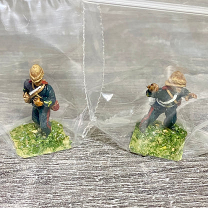 28mm British Artillerymen Painted Metal Miniatures Zulu 1879 War Games 2 Fig #26