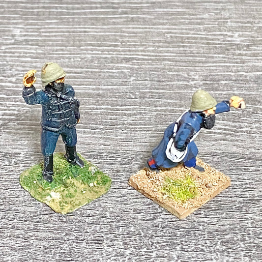 28mm British Artillerymen Painted Metal Miniatures Zulu 1879 War Games 2 Fig #27