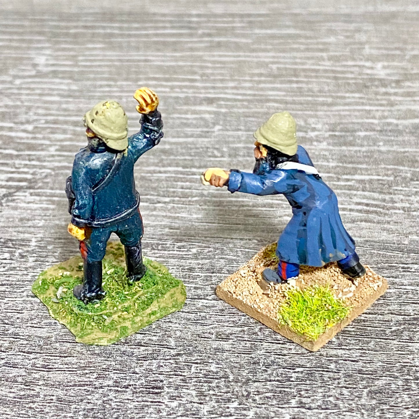 28mm British Artillerymen Painted Metal Miniatures Zulu 1879 War Games 2 Fig #27