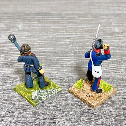 28mm British Artillerymen Painted Metal Miniatures Zulu 1879 War Games 2 Fig #28