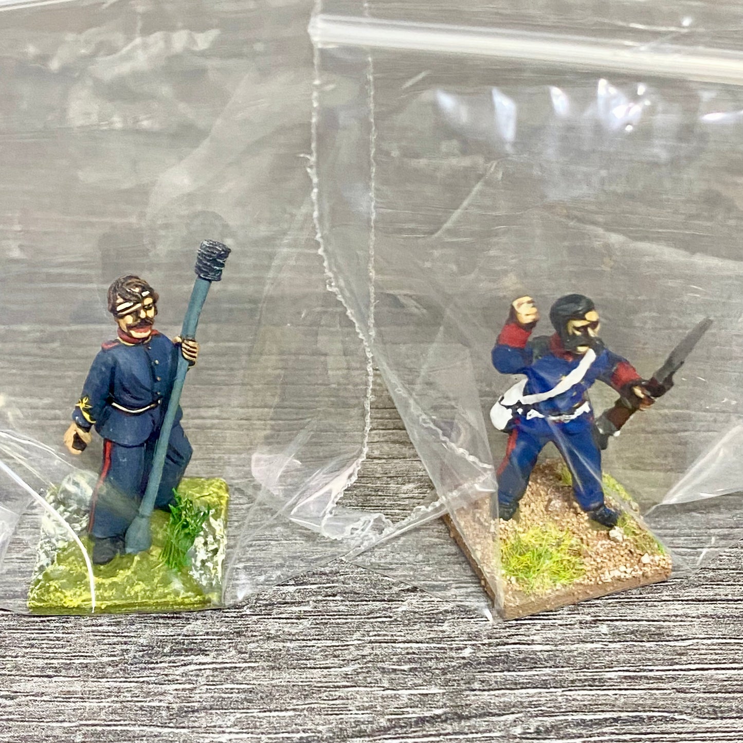 28mm British Artillerymen Painted Metal Miniatures Zulu 1879 War Games 2 Fig #28