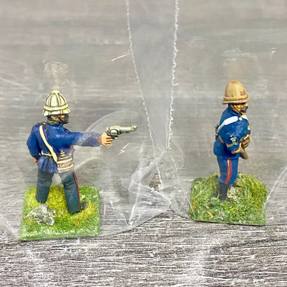 28mm British Artillerymen Painted Metal Miniatures Zulu 1879 War Games 2 Fig #29