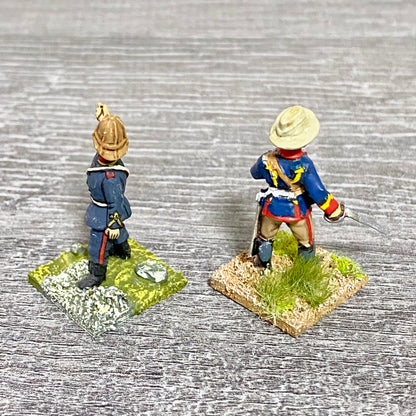 28mm British Artillerymen Painted Metal Miniatures Zulu 1879 War Games 2 Fig #30