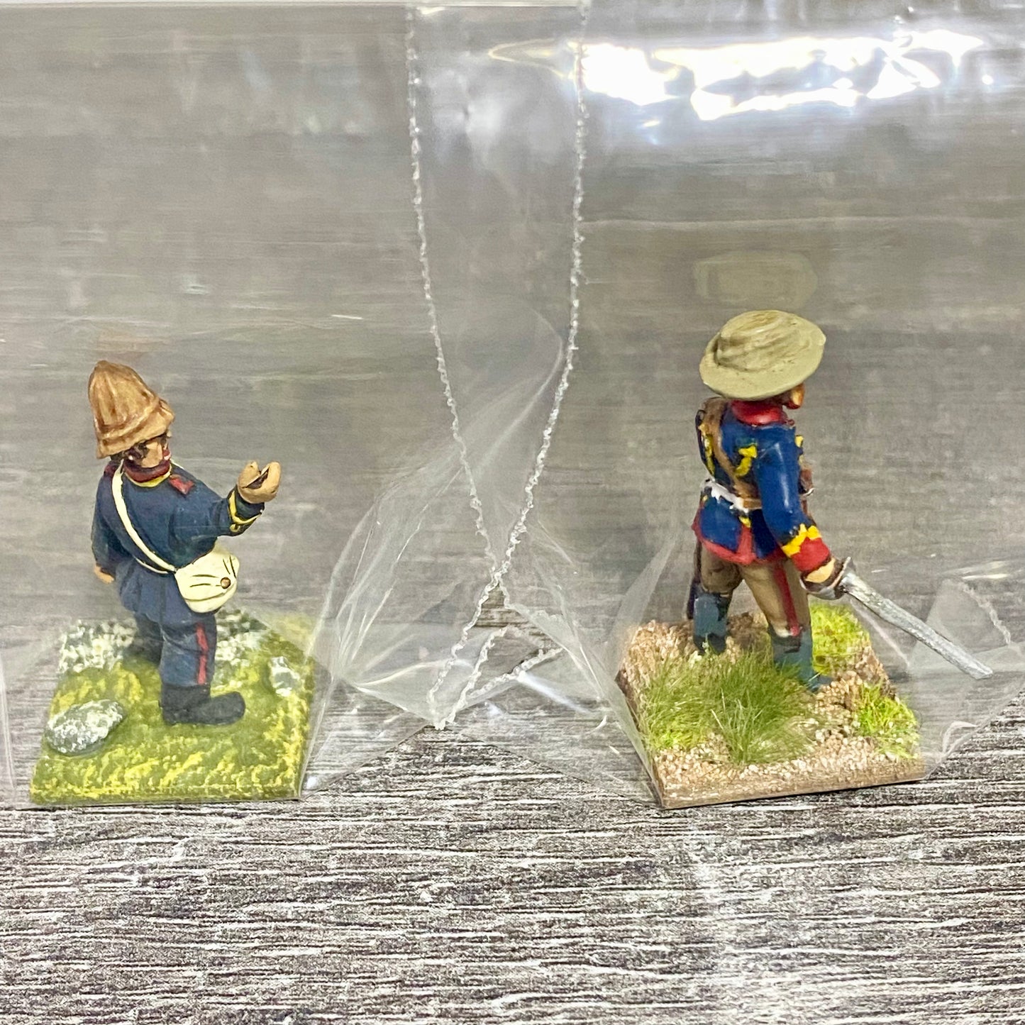 28mm British Artillerymen Painted Metal Miniatures Zulu 1879 War Games 2 Fig #30