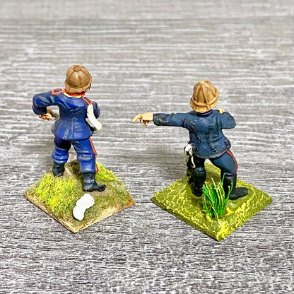 28mm British Artillerymen Painted Metal Miniatures Zulu 1879 War Games 2 Fig #31