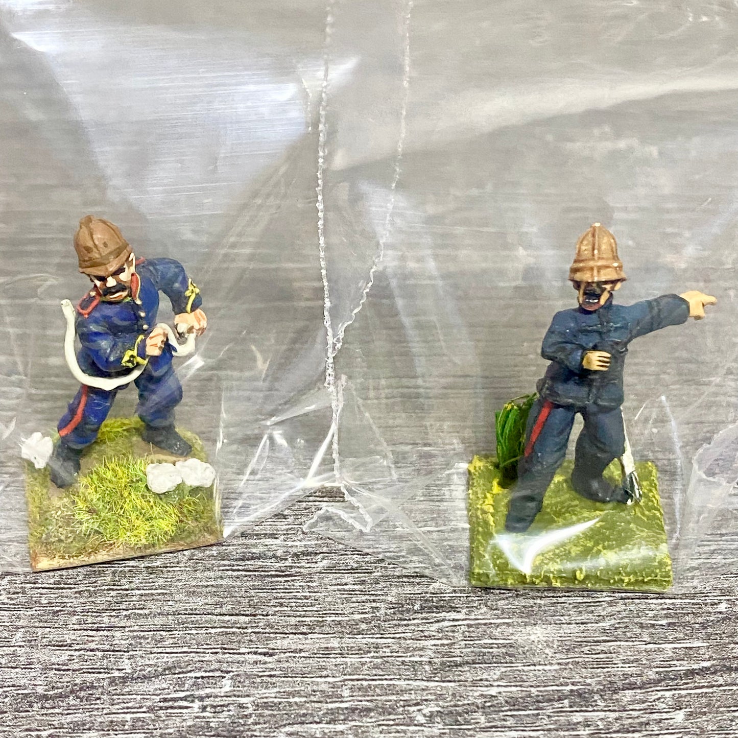 28mm British Artillerymen Painted Metal Miniatures Zulu 1879 War Games 2 Fig #31