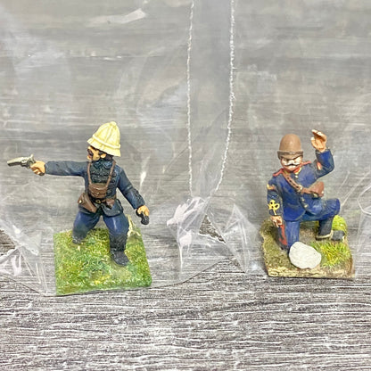 28mm British Artillerymen Painted Metal Miniatures Zulu 1879 War Games 2 Fig #32
