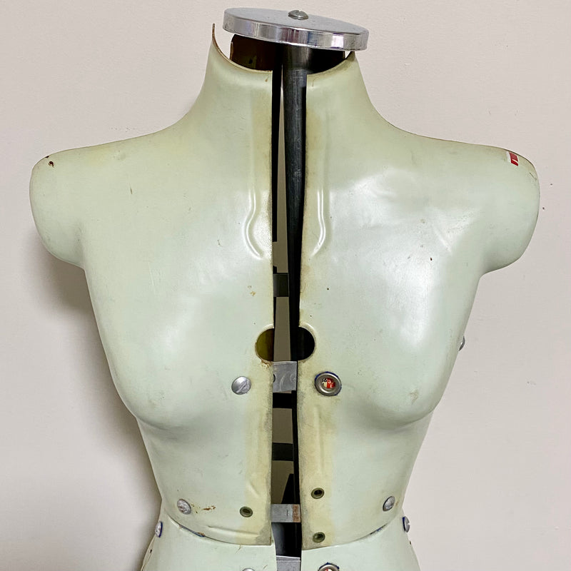 Vintage Retro Adjustable Form Dressmakers Makers Tailors Dummy Mannequin & Stand