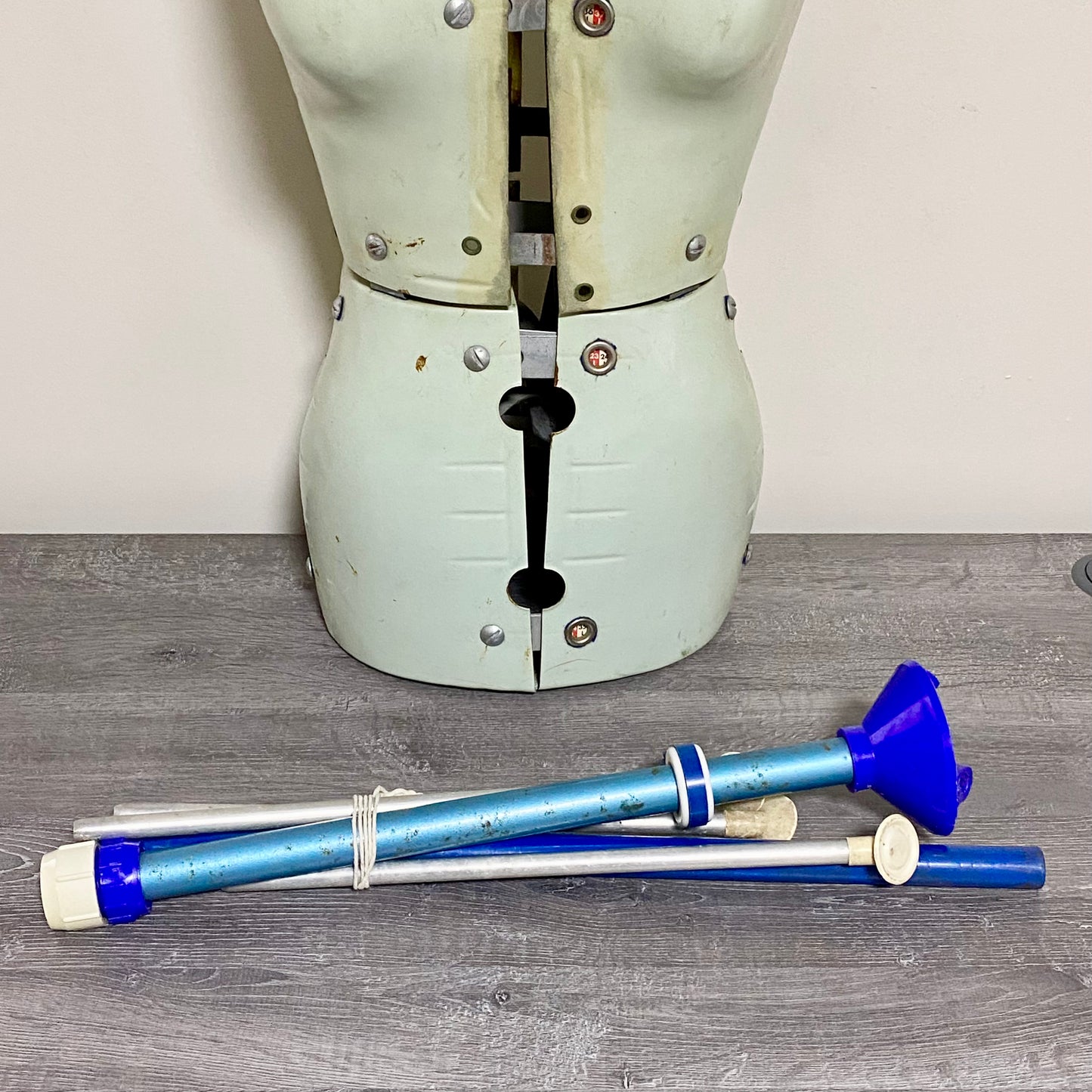 Vintage Retro Adjustable Form Dressmakers Makers Tailors Dummy Mannequin & Stand