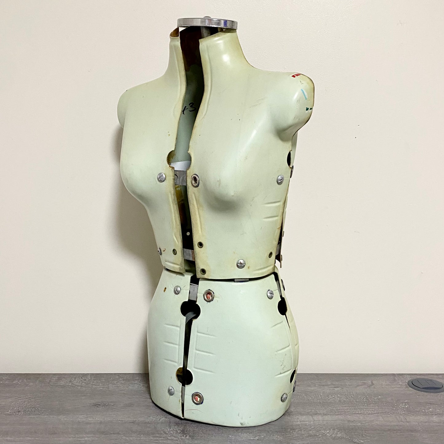 Vintage Retro Adjustable Form Dressmakers Makers Tailors Dummy Mannequin & Stand