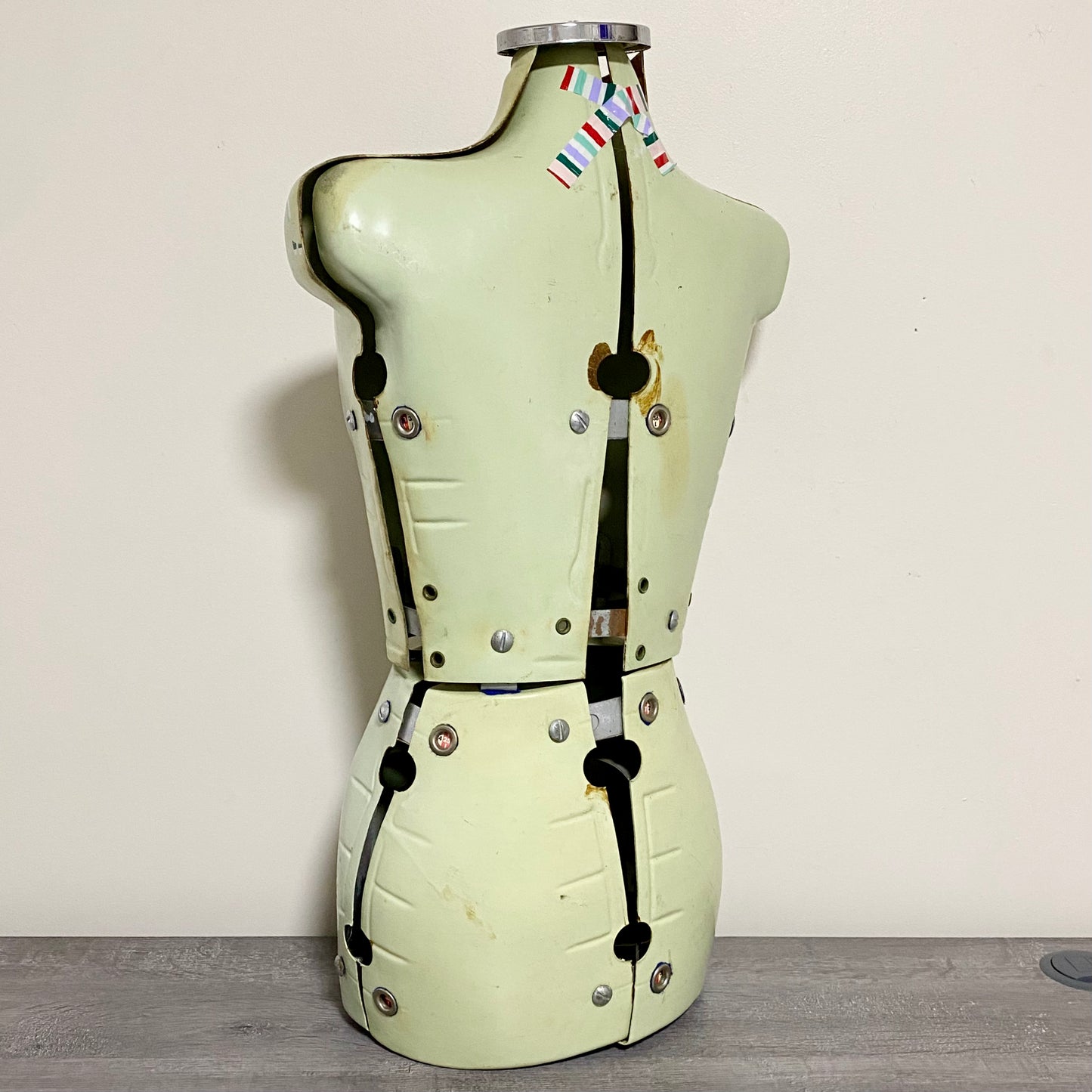 Vintage Retro Adjustable Form Dressmakers Makers Tailors Dummy Mannequin & Stand