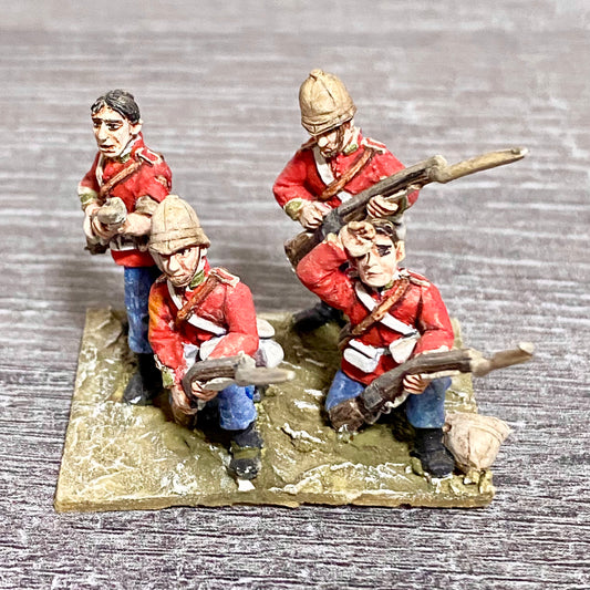28mm 24th Regiment Infantry Painted Metal Miniatures Wargames 1 Fig Scene #2