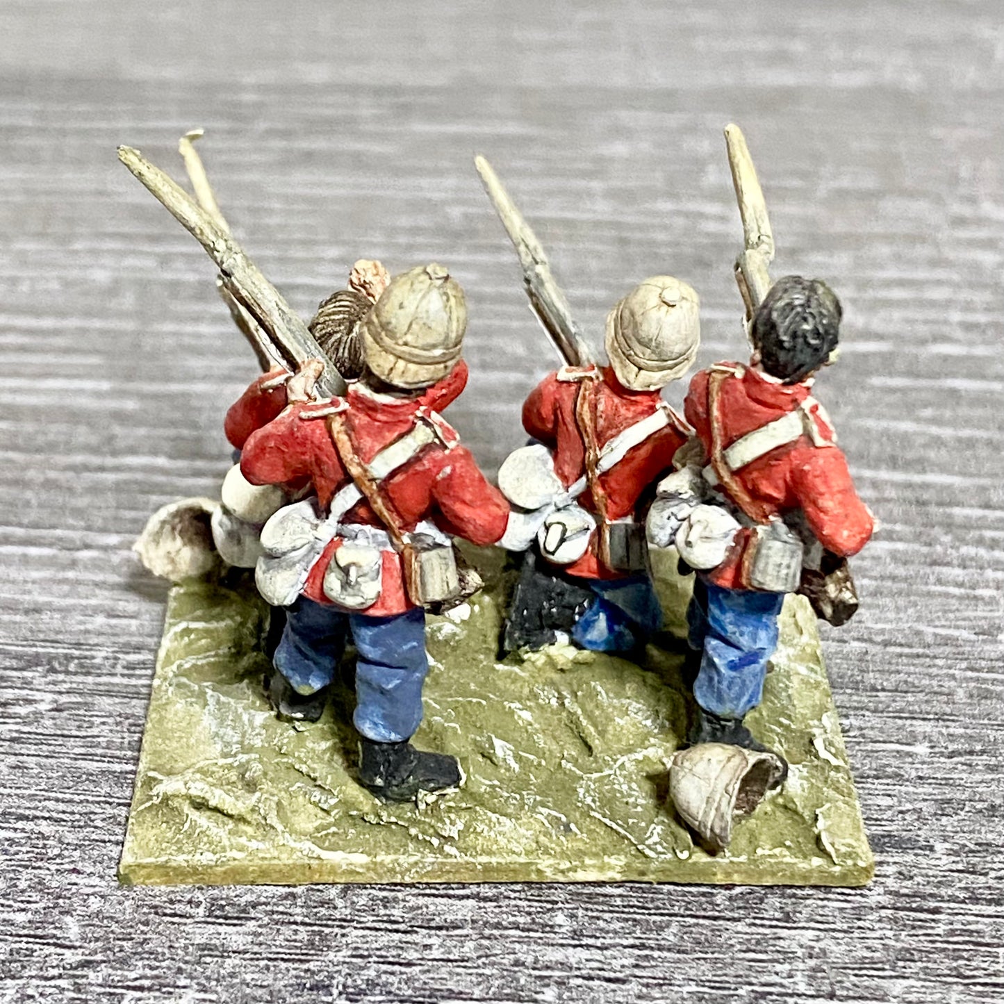28mm 24th Regiment Infantry Painted Metal Miniatures Wargames 1 Fig Scene #2