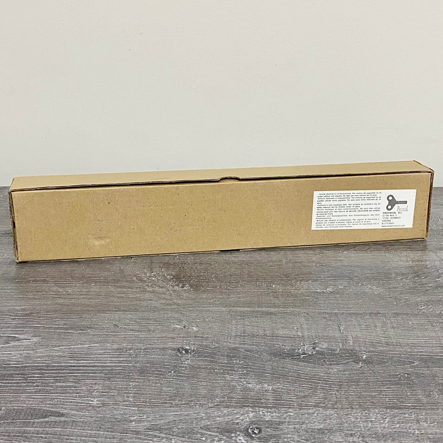 Tinplate Windup Train Decorative Retro Style Model Collectible With Key & Box