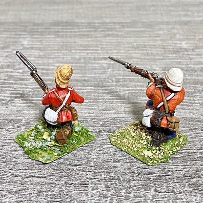 28mm 24th Regiment Infantry Painted Metal Miniatures Zulu War Games 2 Figs #10