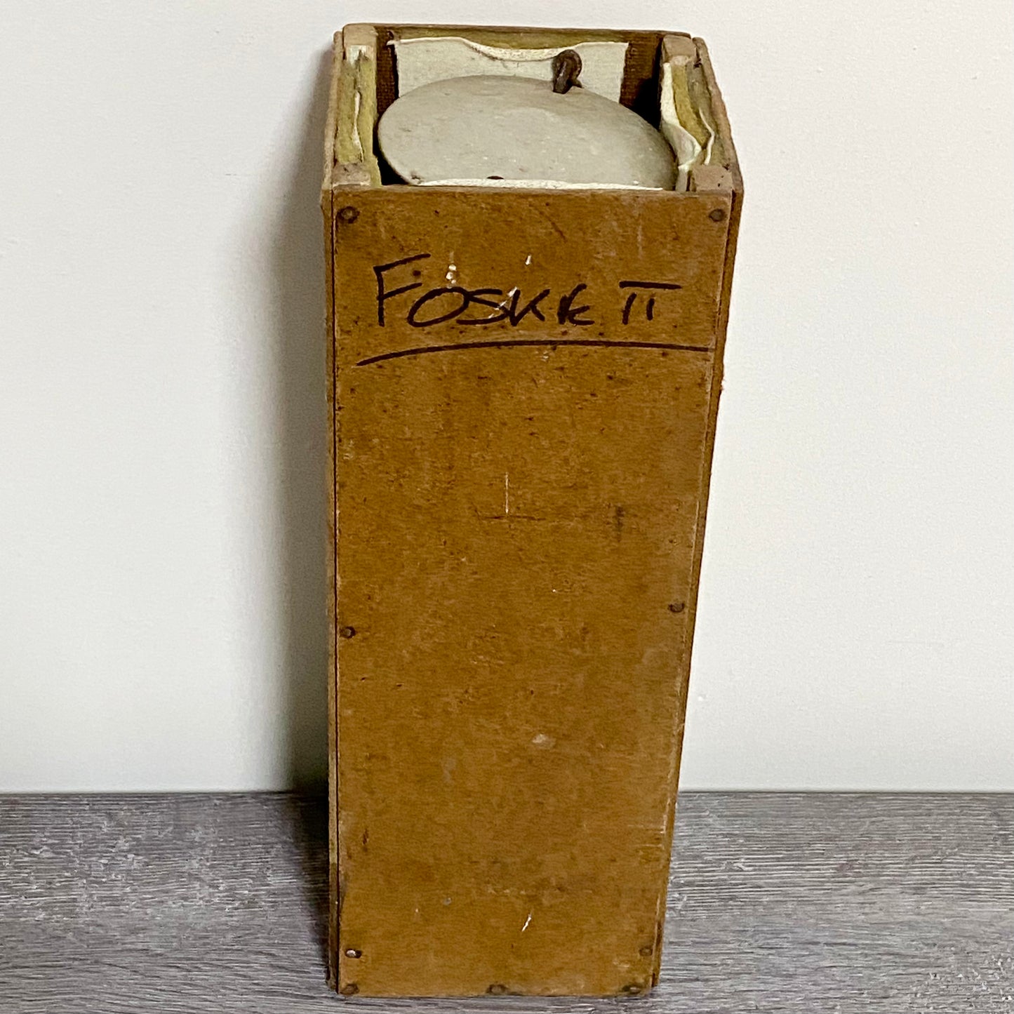 Vintage Campingaz C400 Gas Lantern Light Lamp & Spare Canister With Storage Box