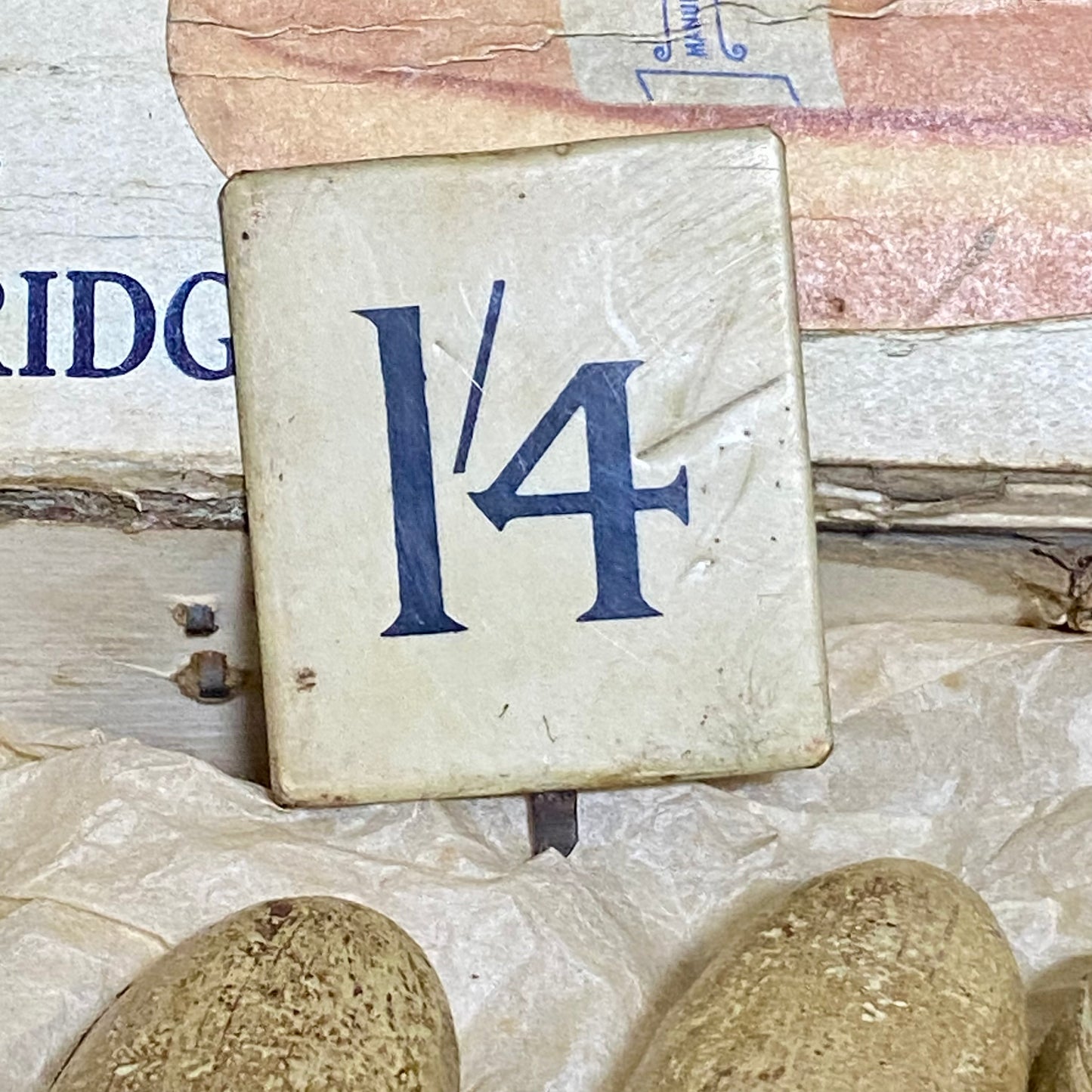 Vintage Palethorpes Sausages Display Box With Prop Sausages Royal Cambridge Rare