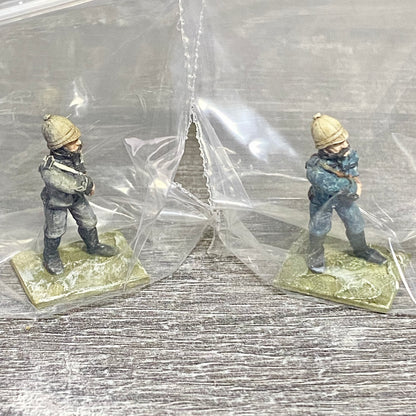 28mm 24th Regiment Infantry Painted Metal Miniatures Zulu War Games 2 Figs #16