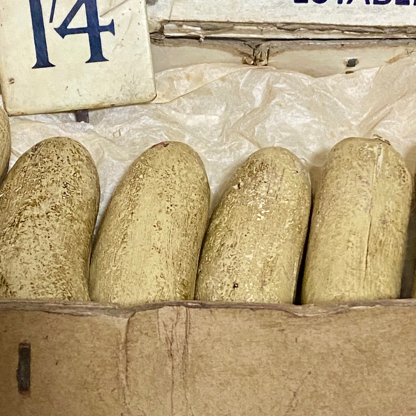 Vintage Palethorpes Sausages Display Box With Prop Sausages Royal Cambridge Rare