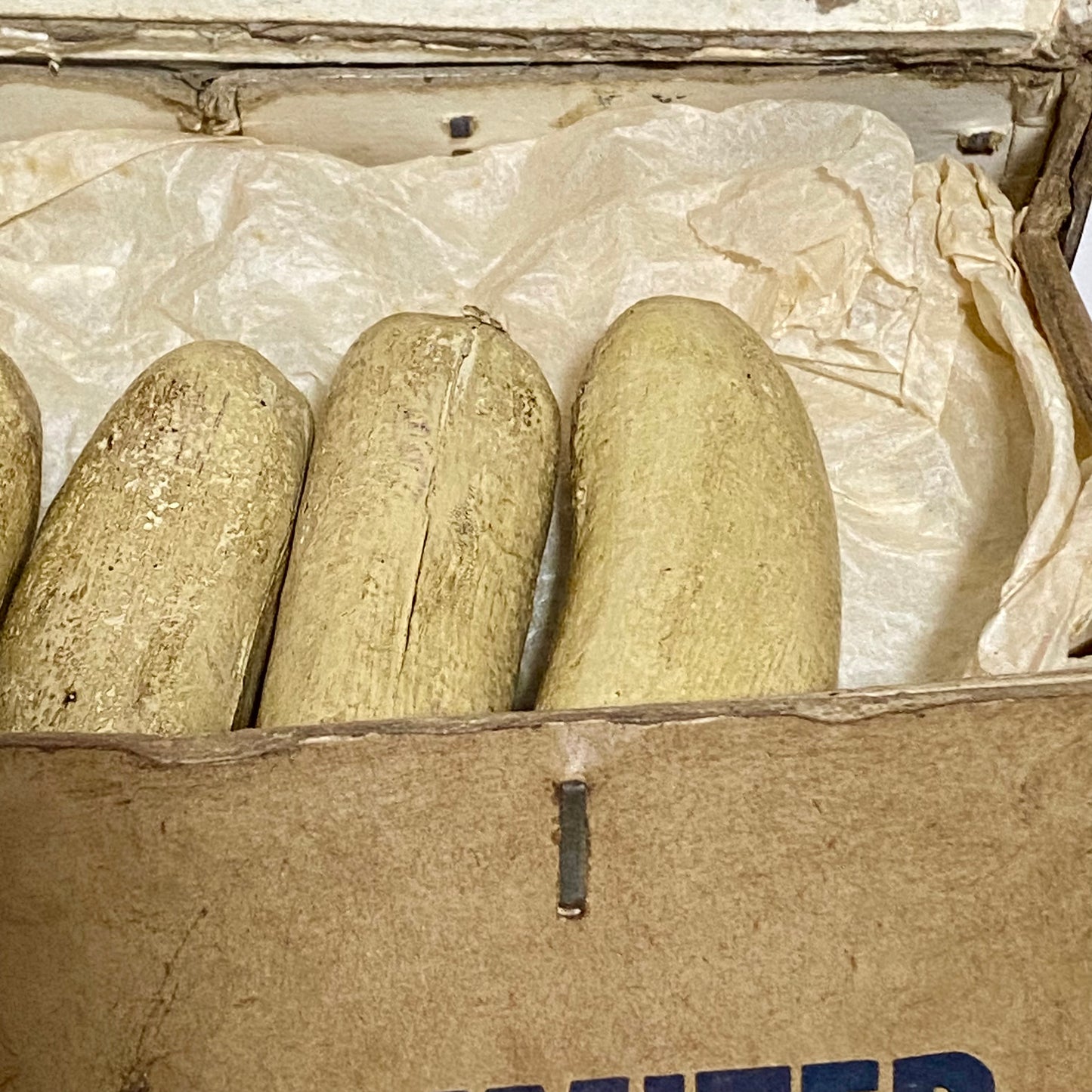 Vintage Palethorpes Sausages Display Box With Prop Sausages Royal Cambridge Rare