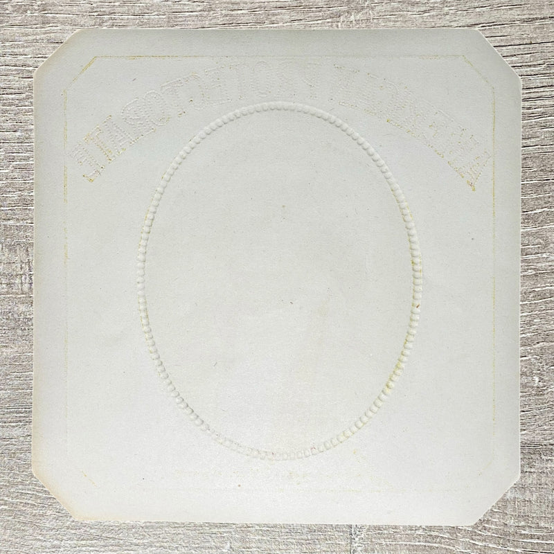 Vintage American Protectorate Portrait Of James Monroe Advertising Cigar Label