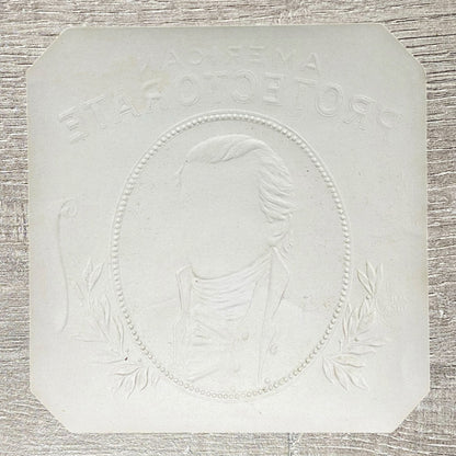 Vintage American Protectorate 5th President Of US James Monroe Cigar Box Label