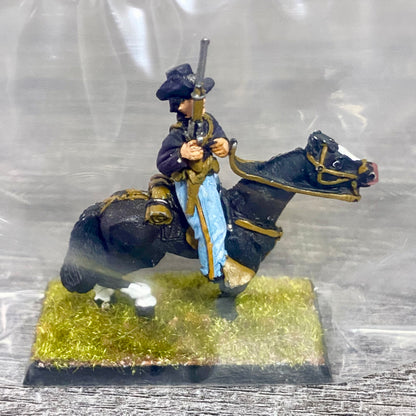28mm American US Cavalry Mounted Painted Metal Miniatures Wild West Wargames #19