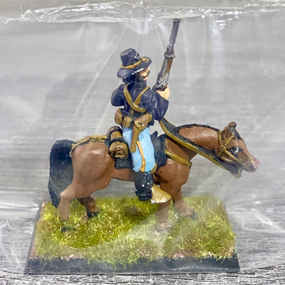 28mm American US Cavalry Mounted Painted Metal Miniatures Wild West Wargames #20