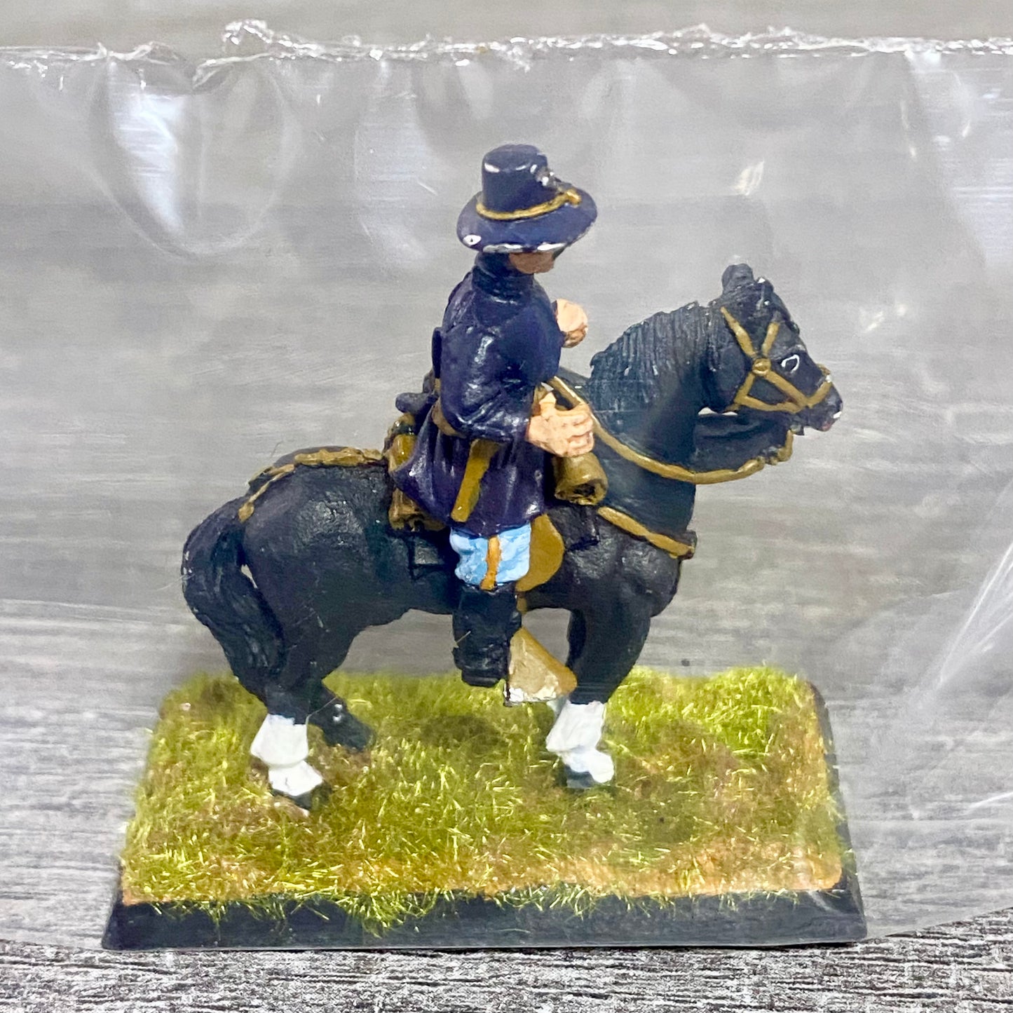 28mm American US Cavalry Mounted Painted Metal Miniatures Wild West Wargames #25
