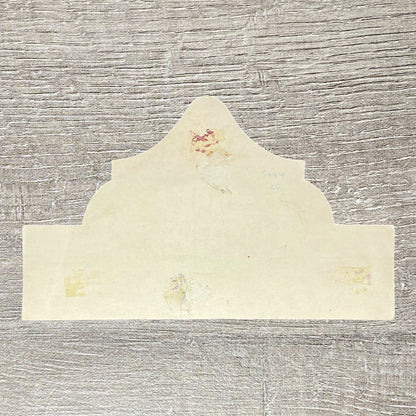 Vintage Old Canterbury Cigars Tabacos Selectos Cigar Box Label Gold Tone 1900s