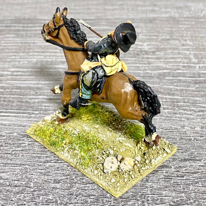 28mm American US Cavalry Mounted Painted Metal Miniatures Wild West Wargames #30
